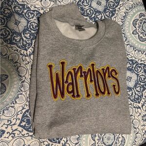 Gildan Gray Warriors Sweater